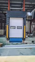 Abri de quai gonflable automatique à gonflage rapide avec coussin d'air pour entrepôt frigorifique et usine de transformation alimentaire