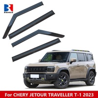 Pour CHERY JETOUR TRAVELLER T-1 T1 2023 Pare-soleil de fenêtre de voiture Déflecteur de vent Garde-pluie Pare-soleil de porte Pare-vent