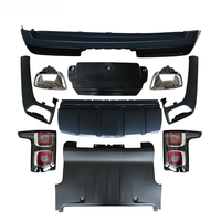 Kit carrosserie adaptable pour Range Rover Vogue 2013-2017, transformation en modèle SVA 2018 avec pare-chocs avant et arrière, calandre, phares et feux arrière.