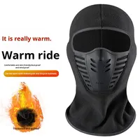 Cache-tête unisexe en polyester pour moto, vélo, conduite tout-terrain, protection anti-poussière, respirant, masque chaud d'hiver