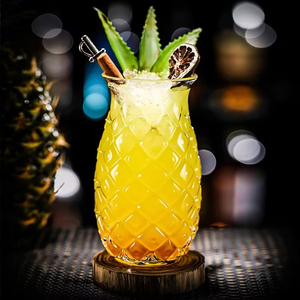 Vaso de Piña Libbey Original de Fábrica, 500ml, en Stock, para Cócteles, Cerveza, Refrescos, Jugos, Estilo <span class=keywords><strong>Tiki</strong></span> Bar - Product Image 5