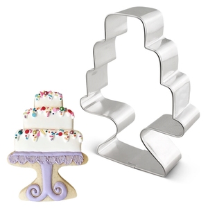 Thép không gỉ cupcake Cookie cắt đám cưới bánh cookie cắt rượu chai Cookie cắt - Product Image 1