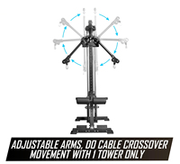 Machine de musculation professionnelle à câbles croisés en acier robuste, pour tirage vertical et exercices de pectoraux