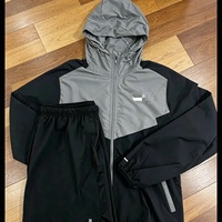 Veste à capuche ajustée pour homme en polyester de haute qualité, imperméable, légère, respirante, streetwear d'automne, best-seller
