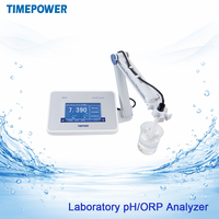 Analyseur de qualité de l'eau TIMEPOWER TP310, pH-mètre/ORP-mètre, calibration à trois points pour les tests d'eau potable en laboratoire