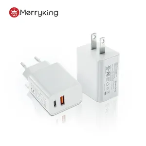New Arrivals 12V 2.5A 4.5V 5A EU Plug CE EMC USB Wall Charger Laptop Charger Charger EU 30W For Samsung Iphone Xiaomi Huawei