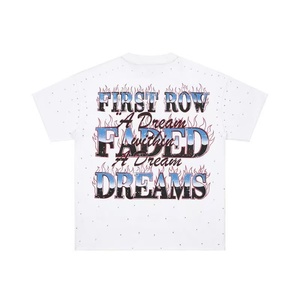 T-shirt a maniche corte unisex, stile retrò di nicchia, casual, versatile, di alta moda, di marca trendy - Product Image 2