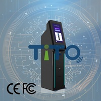 Kiosque sécurisé de rachat de billets (Ticket-In/Card-Out) pour jeux de compétences sportifs |   Vortex Pro Model 1 Year Interface Anglaise Acier