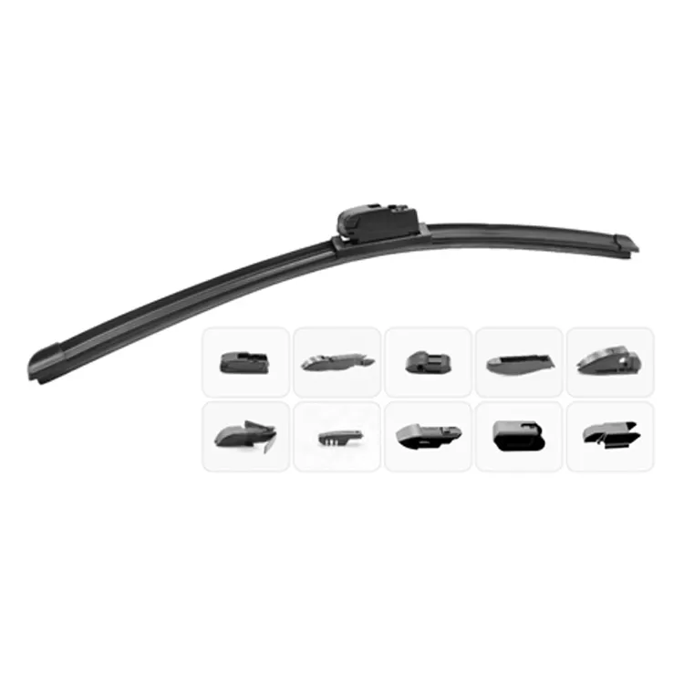 NM-1002D उच्च गुणवत्ता Novoflow Wipers ब्लेड विंडशील्ड Wiperblade Wiperblades Multifunctional फ्लैट वाइपर ब्लेड