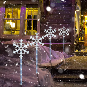 Hot Sale Christmas Tree Pathway Solar Light Outdoor Use Christmas Light up Christmas Tree Walkway Outside Display - Product Image 1