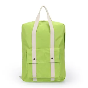Vendita calda cartoon cute girls teen student bookbags personalizzati impermeabili zaino per bambini zaino borse da scuola verdi