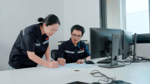 Tugbang SLM30100 آلة طحن عمودية ثلاثية المحاور عالية الدقة باستخدام الحاسب الآلي نظام Fanuc للخدمة الشاقة BT50 عمود جسرية للسفر - Product Image 3