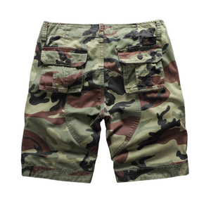 <span class=keywords><strong>Bermuda</strong></span> <span class=keywords><strong>homme</strong></span> décontracté style <span class=keywords><strong>camouflage</strong></span> fermeture éclair taille moyenne respirant anti-rides multi-poches - Product Image 1