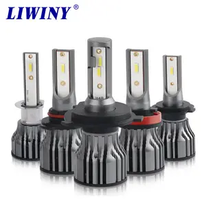 Liwiny 높은 강력한 led 전구 빛 h7 h1 led 헤드 라이트 자동차 차량 120w H11 h4 led 헤드 전구 9006 5202 9005 헤드 램프 자동차