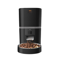Comedero Automático para Mascotas con Control Remoto por Aplicación Tuya, Dispensador de Comida Seca para Perros y Gatos de 6L, Dispensador Inteligente de Comida para Mascotas con Wifi