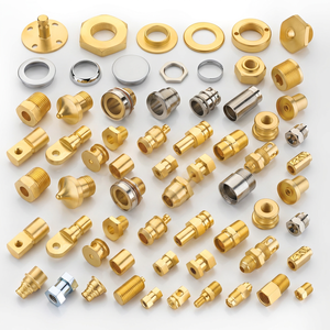 ข้อต่อท่อทองเหลืองแบบกำหนดเอง ผิวเรียบ สำหรับเชื่อมต่อท่อน้ำ - Product Image 1