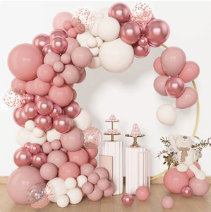 2026 Ballongirlanden-Set Latexballons Bogen mit Butterfolienballons für Hochzeit Babyparty Geburtstag Party Hintergrund Dropshipping - Product Image 6