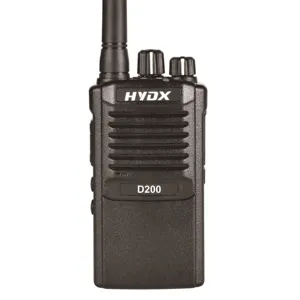 CE sertifikaları ile HYDX-D200 profesyonel DMR radyo uzun menzilli taşınabilir sağlam Walkie Talkie