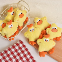 Porte-clés Mascotte Créative et Adorable en Peluche : Poussins et Canetons – Décoration Suspendue pour Anniversaire, Cadeau Mignon à Prix Abordable