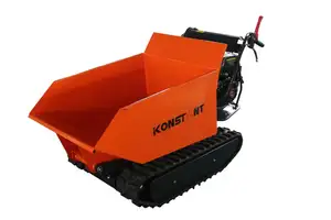 Mini Track Dumper Crawler Dumper CE-geprüft 500kg Dumpy Dumper Mini Traktoren Hydraulisches Kippen