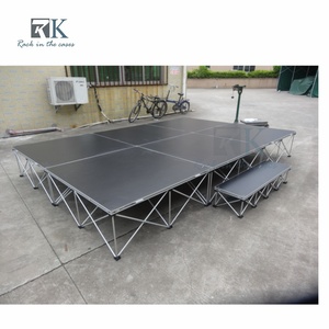 Factory Price Customized Shape <b>Stage</b> Event Concert Portable <b>Stage</b> Folding Aluminum Alloy Wedding <b>Stage</b> <b>Platform</b> for Event - Product Image 4