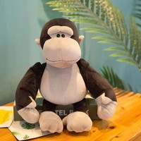 Jouets en peluche d'animaux de la forêt populaires HY, animaux de la jungle de dessin animé pour enfants, lion, éléphant, cerf, tigre, poupées en tissu