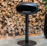 Brasero à éthanol en métal, forme personnalisée, couleur montagne, hauteur de flamme réglable, avec logo, idéal pour la décoration intérieure – Meilleures ventes