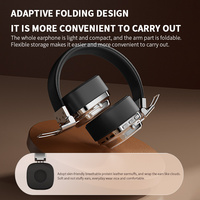 Nouveaux écouteurs rétro supra-auriculaires sans fil BT, casque DJ stéréo, sons 5.3, pliables, pour musique et jeux