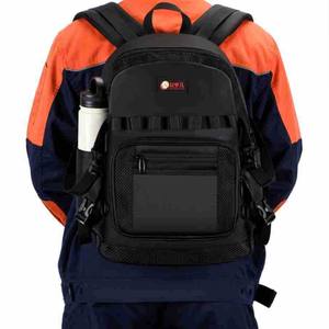 Mochila de tela Oxford para herramientas, para electricistas y reparadores, capacidad de 200 libras, correas ajustables, cierre de cremallera, SJ005 - Product Image 4