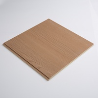 Panel de Pared Ranurado WPC Impermeable, Ignífugo y Absorbente de Sonido, Revestimiento de Pared Interior Moderno en 3D para Paredes de TV