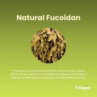 Capsules de Fucoidan Poudre d'extrait de Fucoidan de soutien de force de santé immunitaire de supplément de soins de santé Offres Spéciales Capsules de Fucoidan