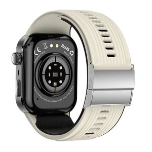 Montre connectée carrée grand écran iOS, analyse du sommeil et du mouvement par IA, fréquence cardiaque/oxygène sanguin/ECG, étanche, fitness, répondre aux <span class=keywords><strong>appels</strong></span> - Product Image 6