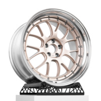 Jantes de voiture forgées Deep Lip 5x112 personnalisées de 18, 19, 20, 21, 22 pouces pour Corvette, Audi, BMW M G80 G82, LMR 5x114.3 5x120