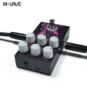 อุปกรณ์เสริมเครื่องดนตรี แป้นเหยียบเอฟเฟคกีตาร์ แอมป์กีตาร์ไฟฟ้า ระบบประมวลผลเสียงร็อค ดนตรีอิเล็กทรอนิกส์ - Product Image 6