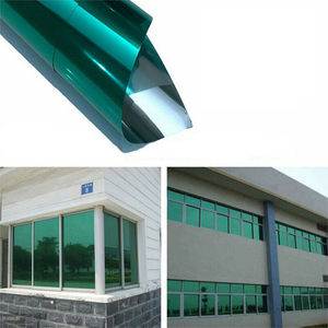 <span class=keywords><strong>Film</strong></span> teinté décoratif moderne vert clair bleu 2mil en PET pour fenêtres, idéal pour chambres et hôpitaux au Brésil, en Russie, à Dubaï et en Éthiopie - Product Image 2