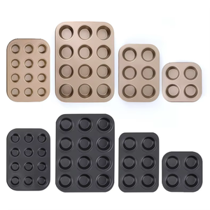 Plaque de cuisson rectangulaire en métal à six trous et six cavités, réutilisable, sans revêtement, épaisseur personnalisable pour usage domestique ou en pâtisserie - Product Image 5