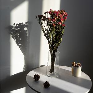<span class=keywords><strong>Rose</strong></span> Rosse Essiccate UKIQUEEN, Un Mazzo di <span class=keywords><strong>Rose</strong></span> Naturali Essiccate con Stelo per Decorazioni Domestiche - Product Image 6