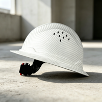 Casque de sécurité de chantier personnalisé OEM avec graphisme, suspension 6 points, réglable 53-63 cm, bandeau anti-transpiration détachable
