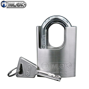 Candado de Acero Inoxidable de Alta Resistencia MOK, Antirrobo y Anticorrosión, con Llave Maestra, Certificado ISO9001, para Puerta de Entrada - Product Image 1