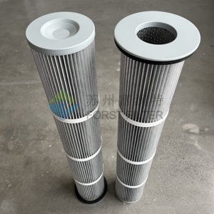 Forst công nghiệp lọc bụi xi măng phun cát Lọc CE Polyester PTFE chống tĩnh vòng mặt bích Bộ lọc không khí Cartridge - Product Image 6
