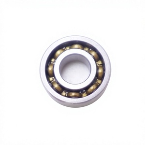 Roulement à billes miniature à gorge profonde 698M avec cage en laiton, acier chromé, étanchéité 2RS pour imprimeries et restaurants 8x19x6mm - Product Image 4