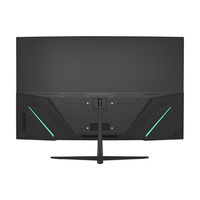 Harga pabrik OEM 32 inci 2560*1440 FHD display game kantor digunakan 165Hz 1500R monitor Esports melengkung