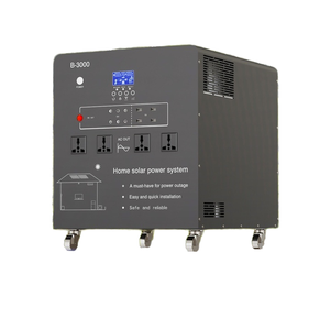 Centrale Électrique Portable 3000W pour Voiture et Extérieur, Onduleur Solaire à Onde Sinusoïdale Pure 220V/110V avec Batterie Lithium-Ion et Panneau Solaire - Product Image 5