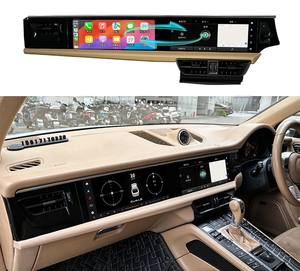 Двухэкранный автомобильный <span class=keywords><strong>DVD</strong></span>-плеер 12,3 дюйма, Android-магнитола с сенсорным экраном, GPS-навигация, CarPlay для Porsche Macan RHD 2013-2017 - Product Image 1