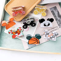 Pinces à cheveux personnalisées Mickey 2023, jolies pinces à cheveux pour filles, pinces à cheveux de haute qualité