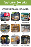 Écran LED d'affichage publicitaire double face GOB étanche P2.5 couleur pleine résolution intérieur/extérieur, montage mural