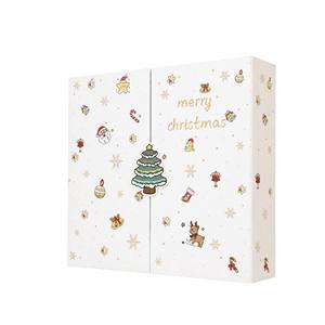 Calendrier de l'Avent Leabon : Boîte Cadeau en Papier avec 24 Tiroirs, Style Crème Aquarelle Joyeux Noël, Emballage Compte à Rebours, Vente en Gros Usine - Product Image 2