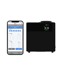 Diffuseur d'arômes sans eau compatible CVC, contrôlé par application, grande capacité, en métal, mural, pour usage commercial et hôtelier, électrique, garantie 1 an