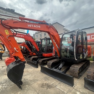 In stock used 6 ton digging machine Hitachi zx60 excavator compact digger for Urban Construction Trenching - Product Image 1