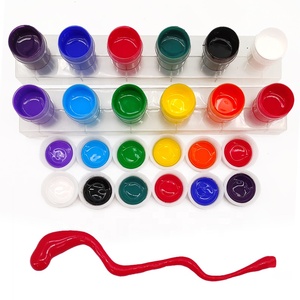Set di 12 Colori Acrilici Lavabili in Bottiglie da 22ml, Pigmenti Non Tossici per Artisti, Bambini e Pittori Hobbisti - Product Image 3